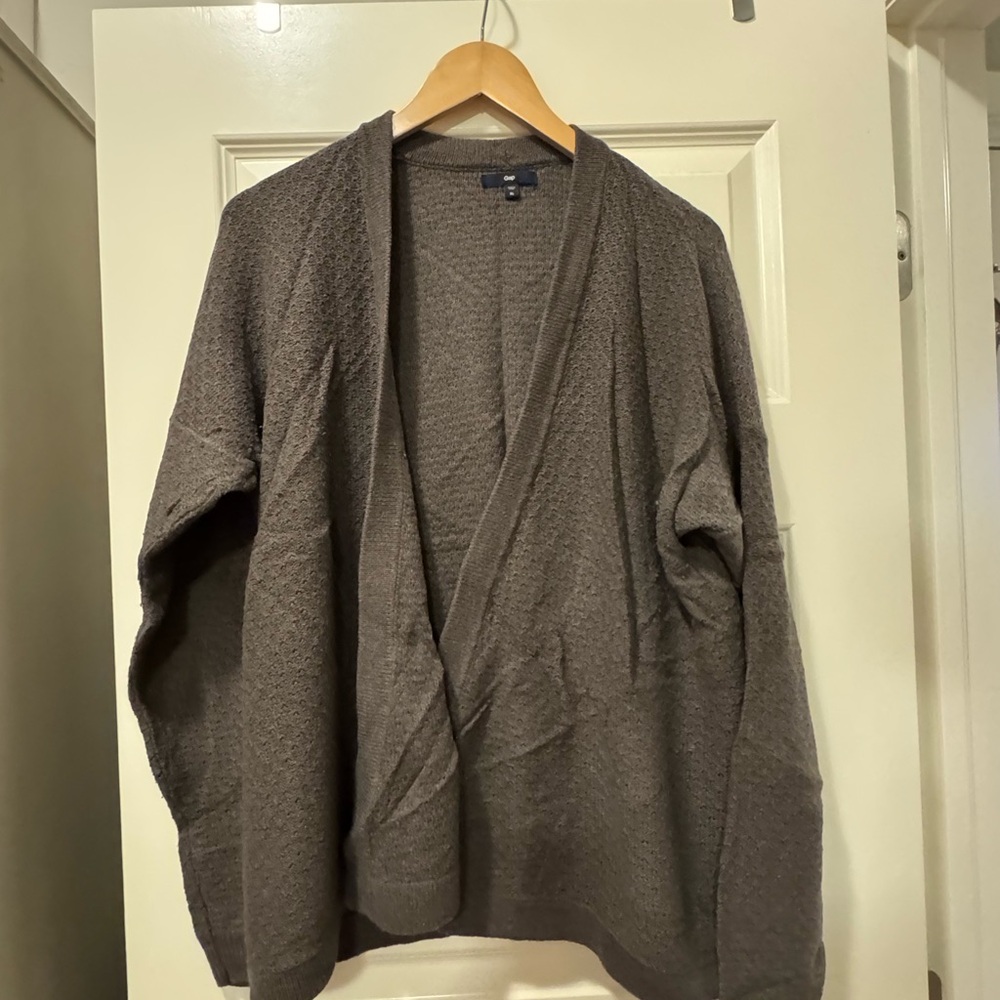 Open-Front Cardigan Sweater
